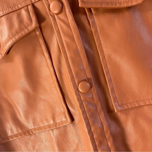 New look rust colored shacket asos size‎ 2 - Picture 6 of 7